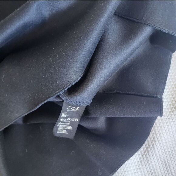 COS Dress rushed sleeves boxi Contemporary minimalist lagenlook - Picture 10 of 12